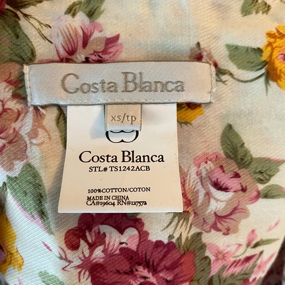 Floral button down shirt XS - Picture 5 of 5